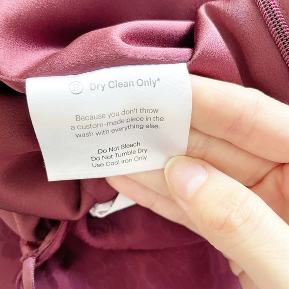 BHLDN Fame and Partners Chrisley Jacquard Halter Dress in Dark Berry - Picture 12 of 14